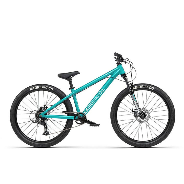 Radio, Fiend, Hardtail Bicycle, 26'', Teal, 22.25''