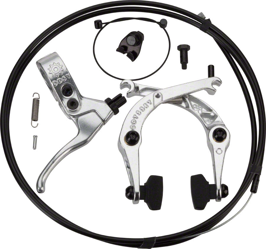 Odyssey Springfield Front Brake Adapter – Black (ODB-256-01)