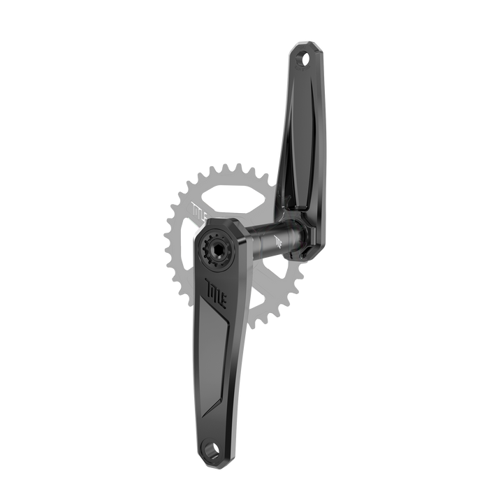 Title CR1 Crank Arms (Spindle and Chainring not included)