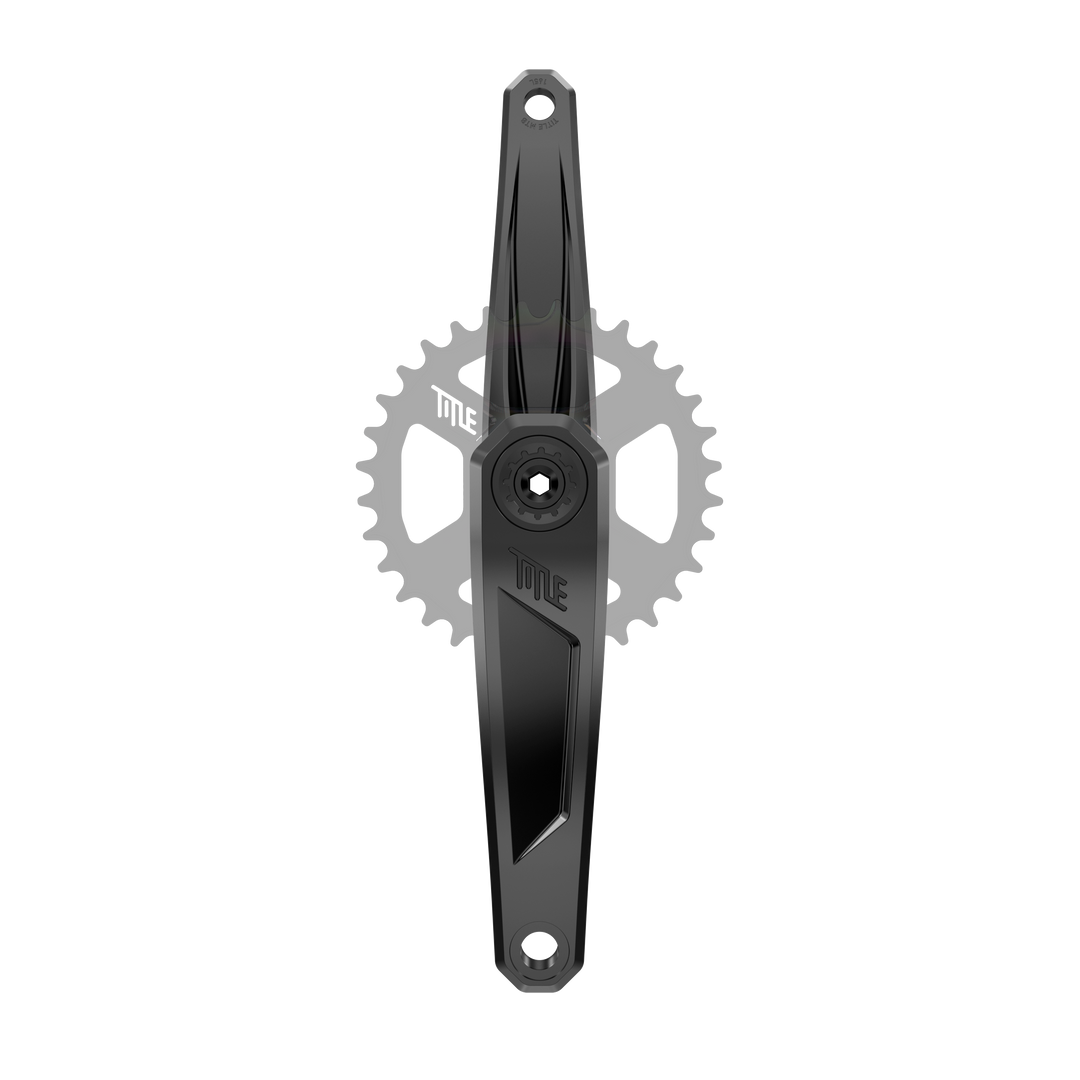 Title CR1 Crank Arms (Spindle and Chainring not included)