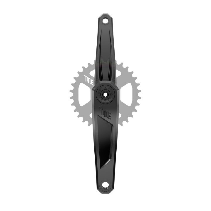Title CR1 Crank Arms (Spindle and Chainring not included)