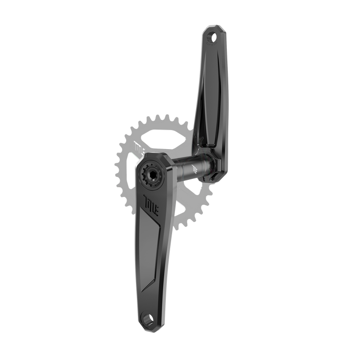 Title CR1 Crank Arms (Spindle and Chainring not included)