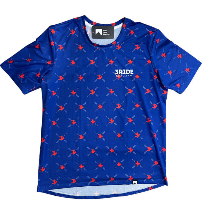 3Ride Pattern Jersey - Short Sleeve