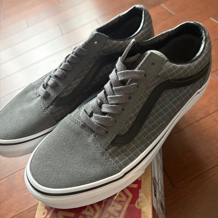 Vans Old Skool Canvas Pewter/True White (Womens)