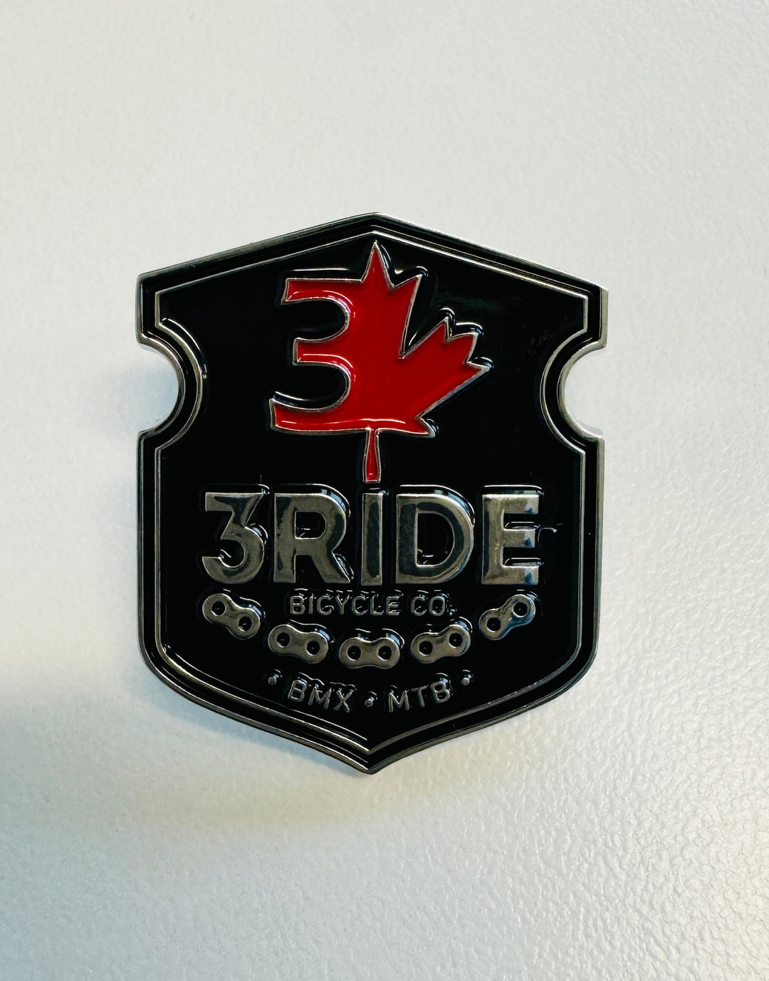 3ride Logo Pins