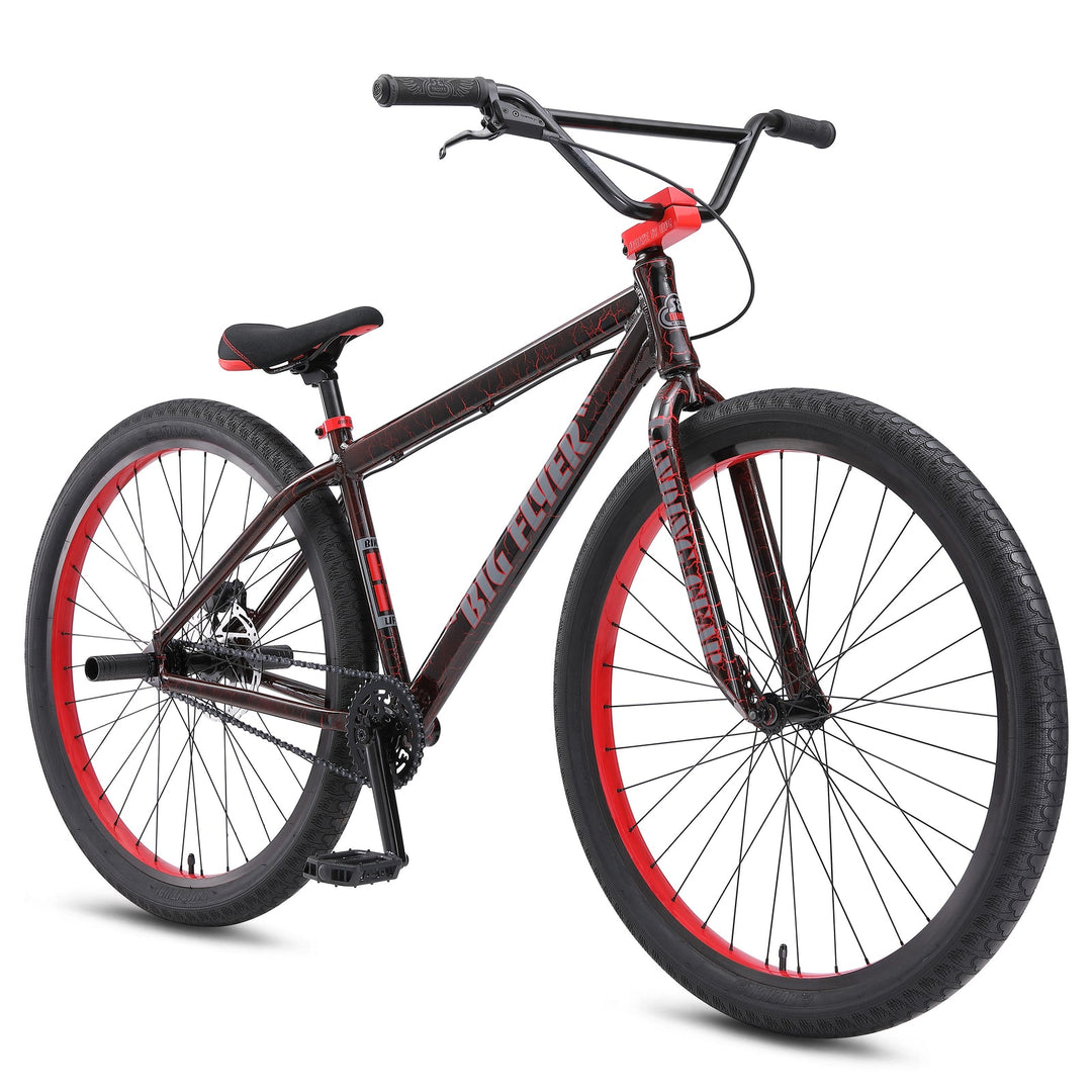 SE Bikes Big Flyer HD 29 Bike - Red Crackle