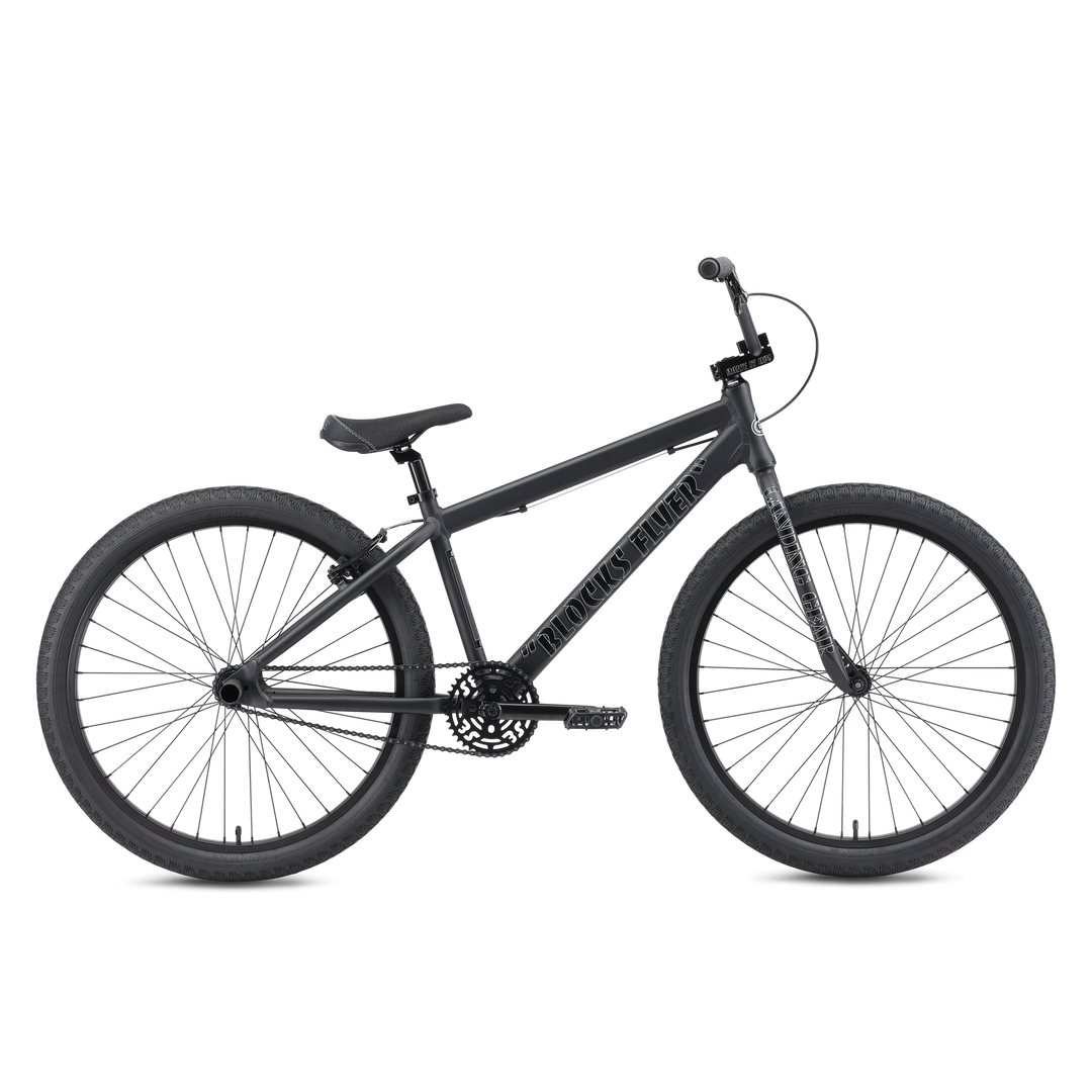SE Bikes Blocks Flyer 26 Bike - Matte Black