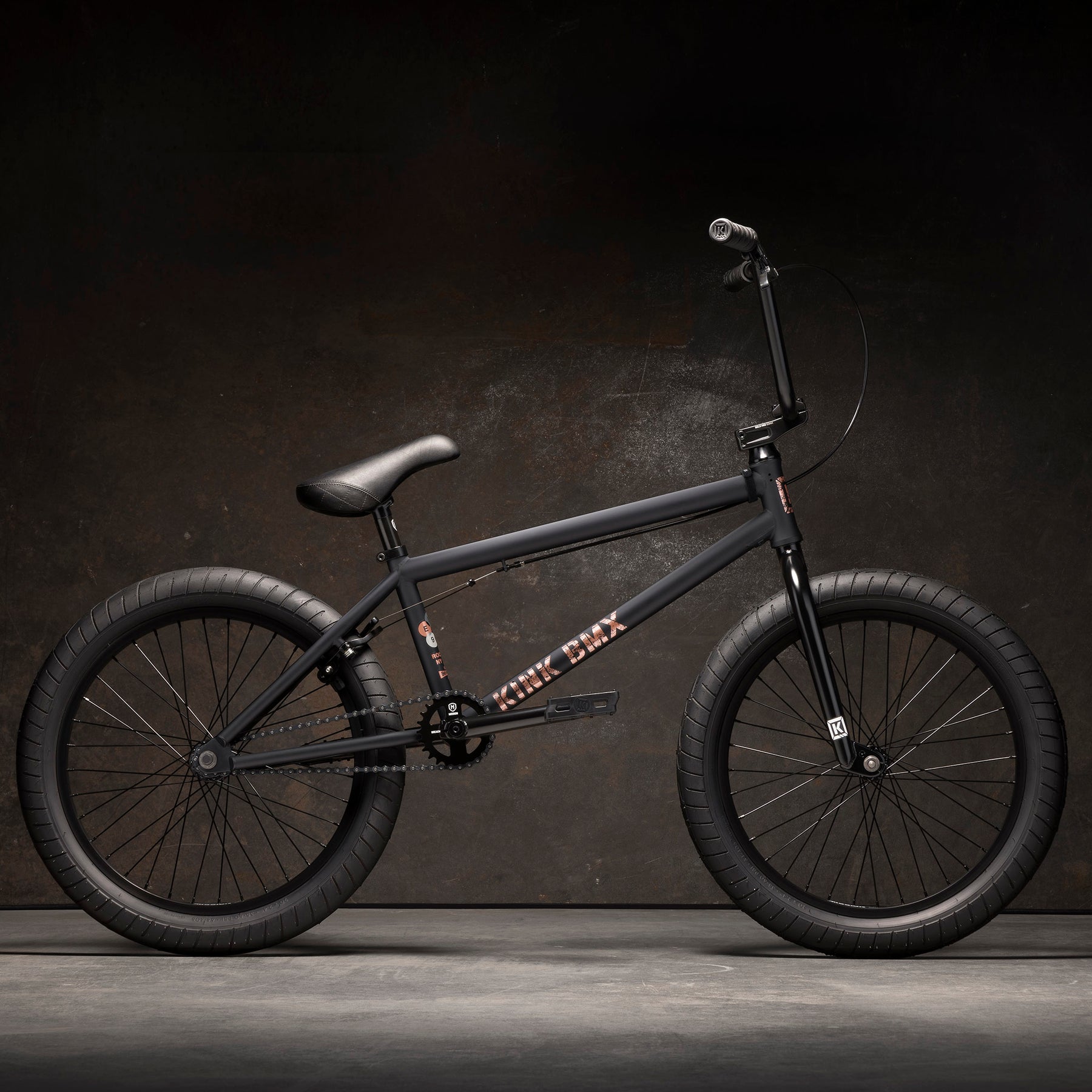 Kink Gap BMX Bike 2025 Midnight Black