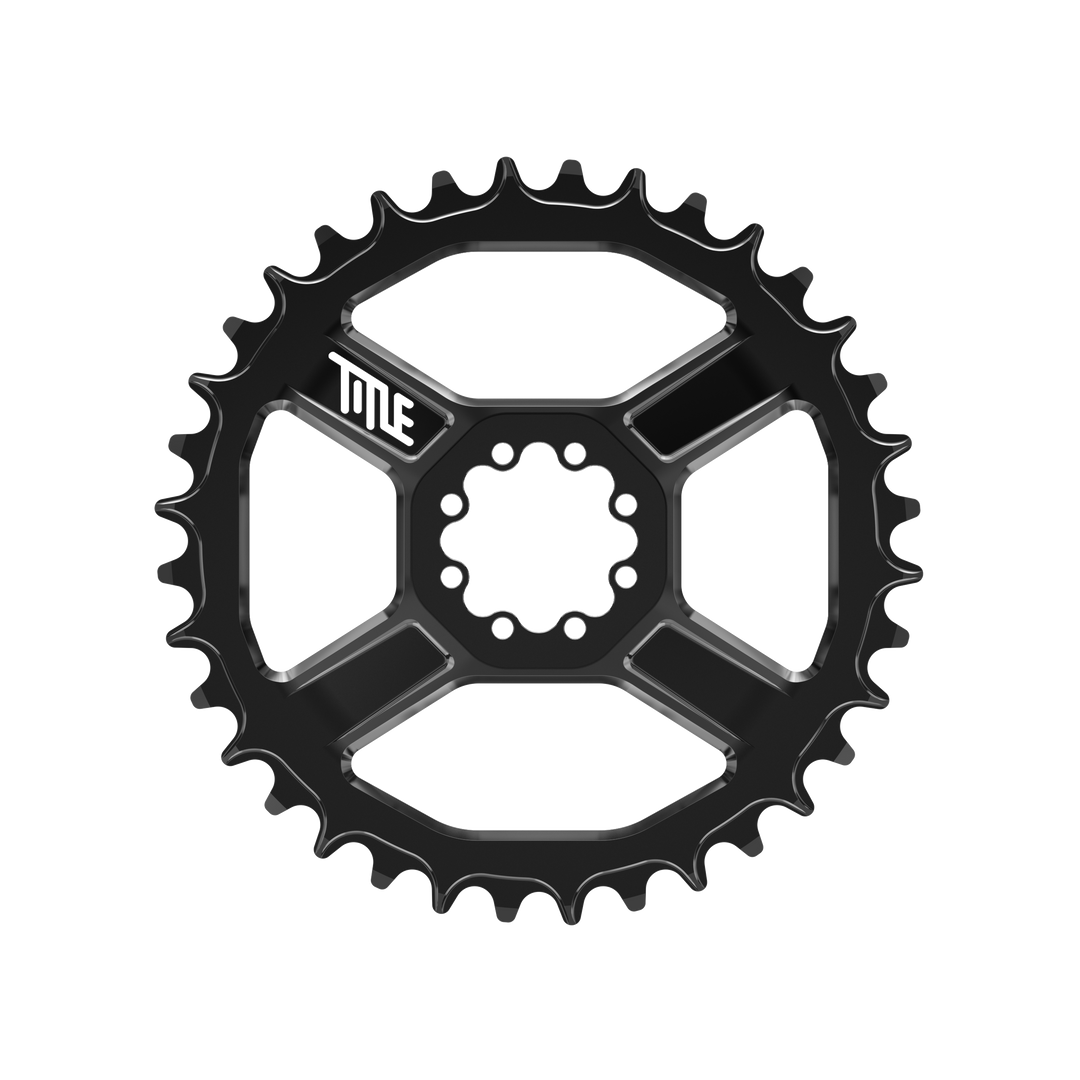 Title CR1 8-Bolt Chainring