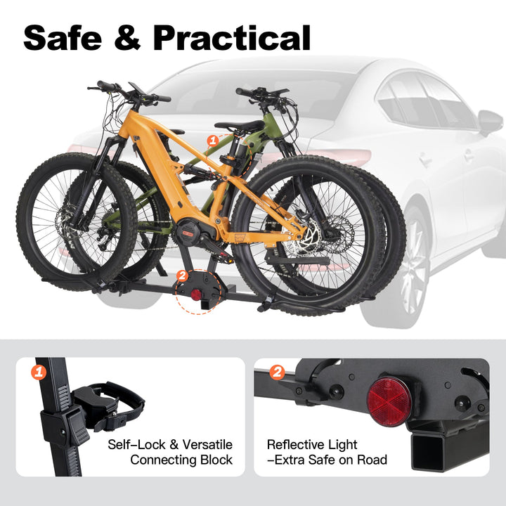 Cravot MagRack F2 Hitch E-Bike Rack