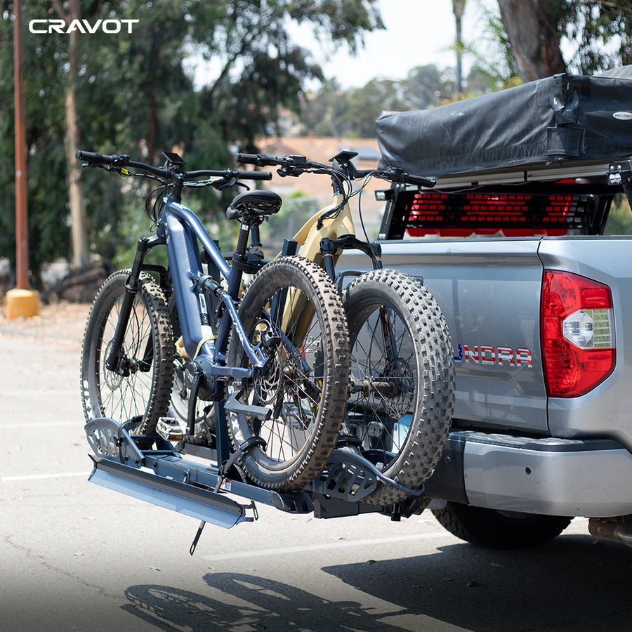 Cravot CyberRack E2 Hitch E-Bike Rack +Ramp