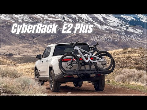 Cravot CyberRack E2 PLUS Hitch E-Bike Rack +Ramp