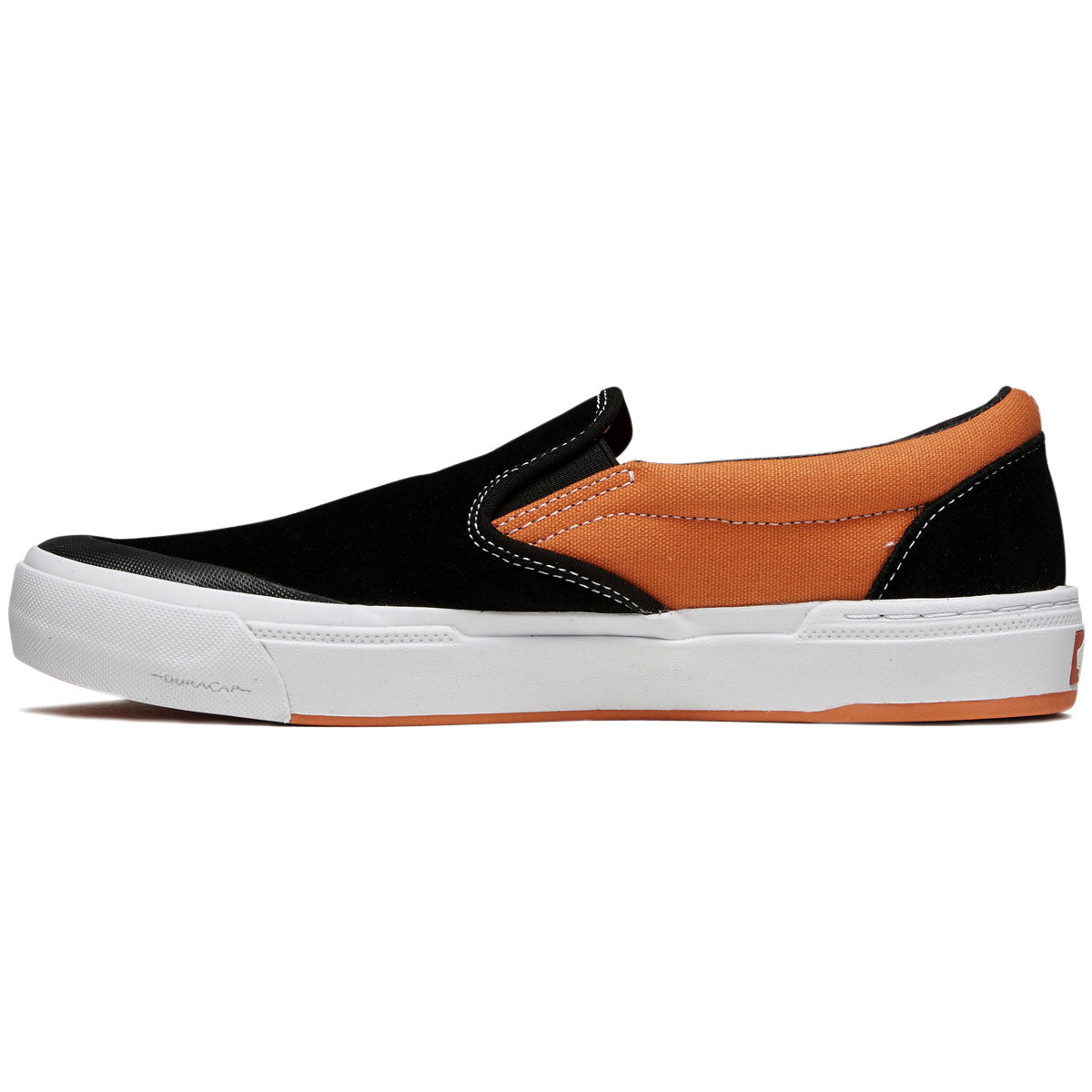 Vans BMX Slip-On Shoes-Black/Neon Orange, 9