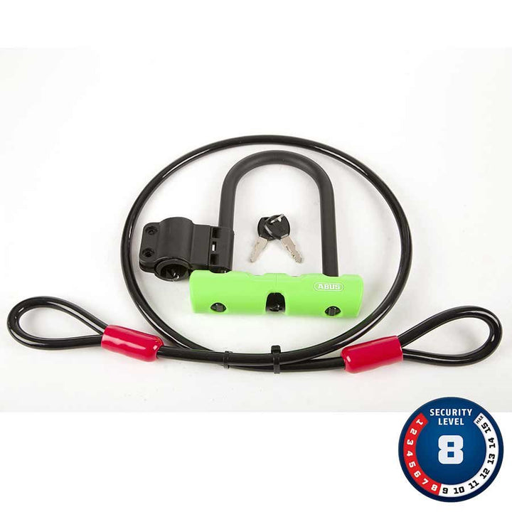 Abus Ultra Mini U-Lock +Cobra Cable - Abus -3ride.com