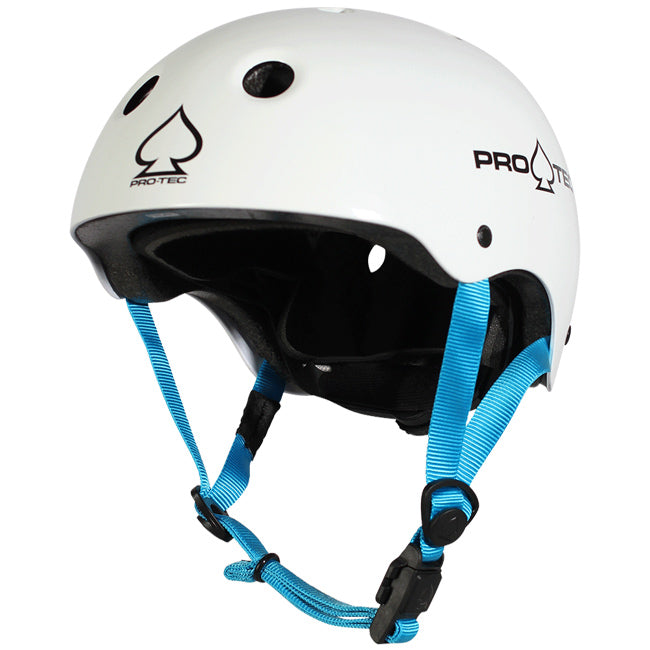 Protec JR Classic Helmet (CERTIFIED) White
