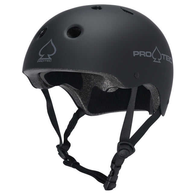 Protec Classic Helmet (CERTIFIED) Matte Black