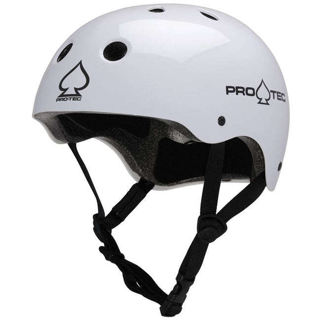 Protec Classic Helmet (CERTIFIED) White