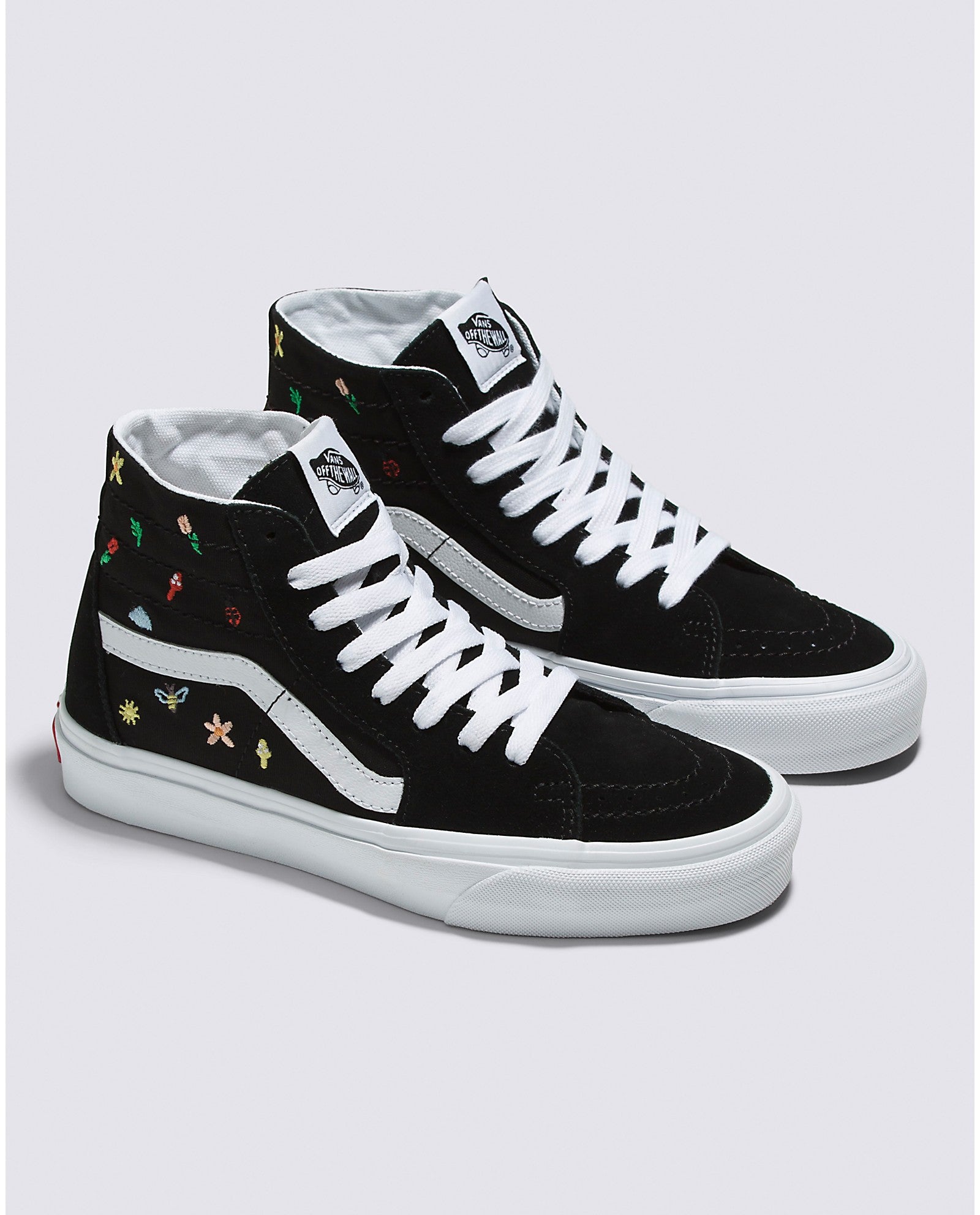 Vans Sk8 Hi Tapered Garden Party Black Shoes Size 5.5