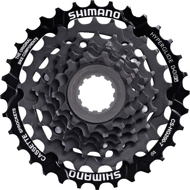 Shimano CS-HG200-7 7 Speed Cassette - Shimano -3ride.com