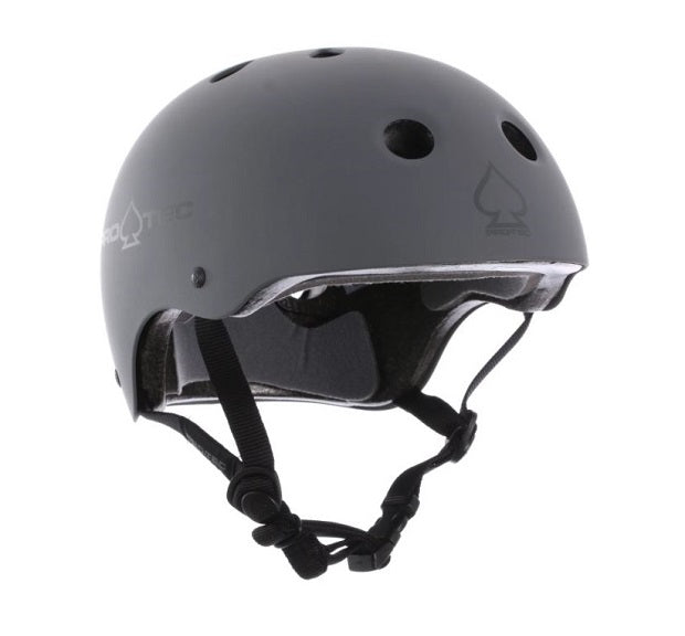 Protec Classic Helmet (CERTIFIED) Matte Grey