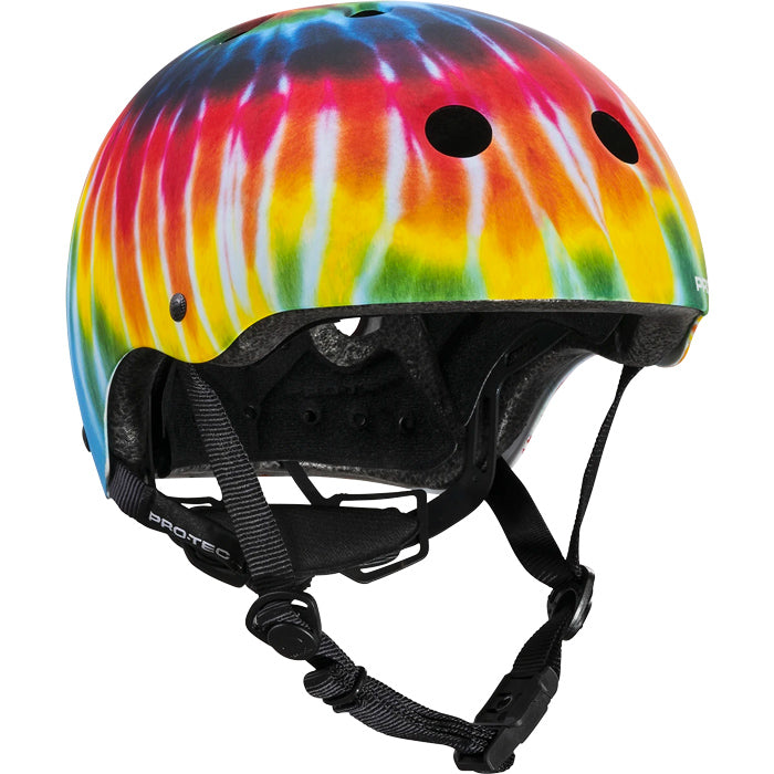 Protec JR Classic Helmet (CERTIFIED) TIE DYE